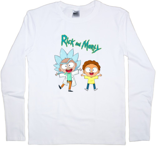 Kids' Longsleeve Shirt - Rick and Morty 4 - Mfest