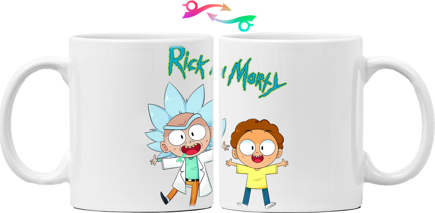 Рик и Морти - Mug - Rick and Morty 4 - Mfest