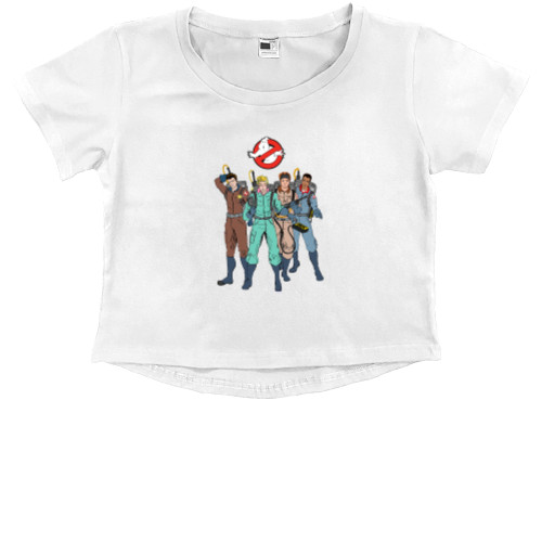 Kids' Premium Cropped T-Shirt - Охотники за привидениями 4 - Mfest