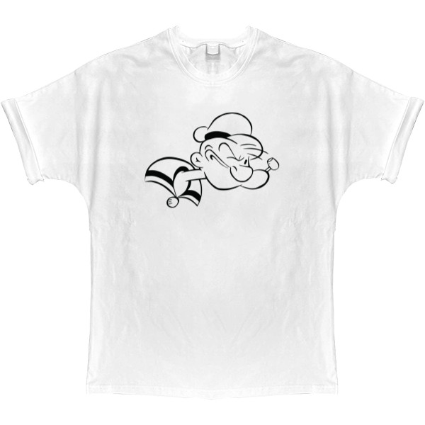 T-shirt Oversize - Popeye 12 - Mfest