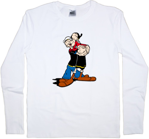 Men's Longsleeve Shirt - Popeye 10 - Mfest