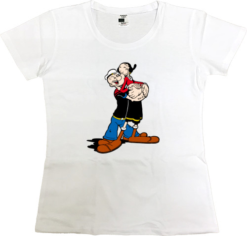 Women's Premium T-Shirt - Popeye 10 - Mfest