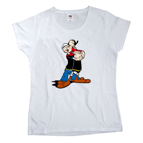 Women's T-shirt Fruit of the loom - Popeye 10 - Mfest