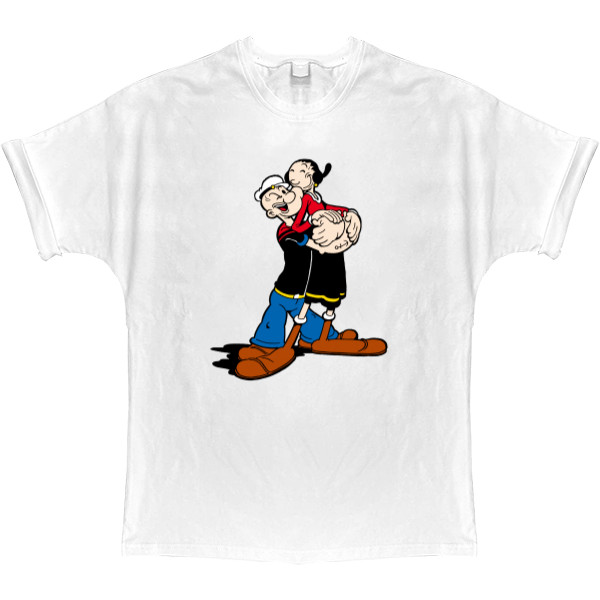 T-shirt Oversize - Popeye 10 - Mfest