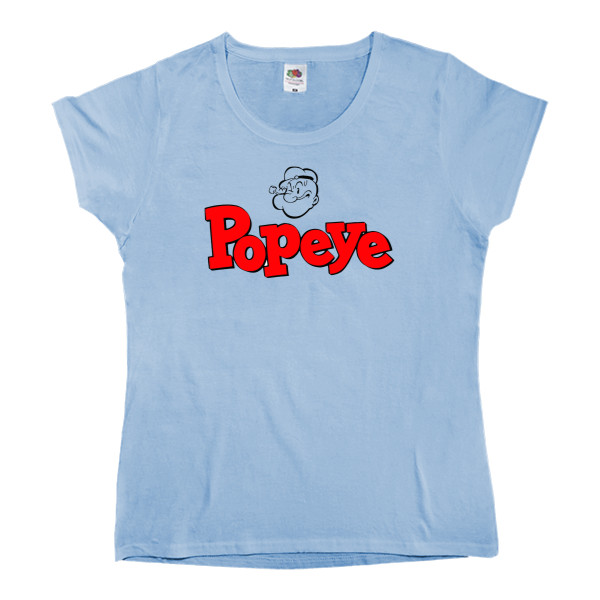 Women's T-shirt Fruit of the loom - Popeye 9 - Mfest