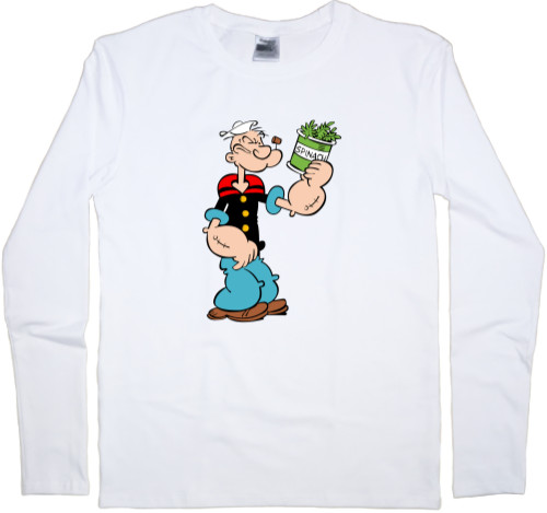 Men's Longsleeve Shirt - Popeye 8 - Mfest