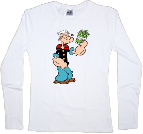 Women's Longsleeve Shirt - Popeye 8 - Mfest