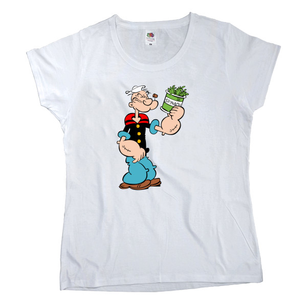 Women's T-shirt Fruit of the loom - Popeye 8 - Mfest