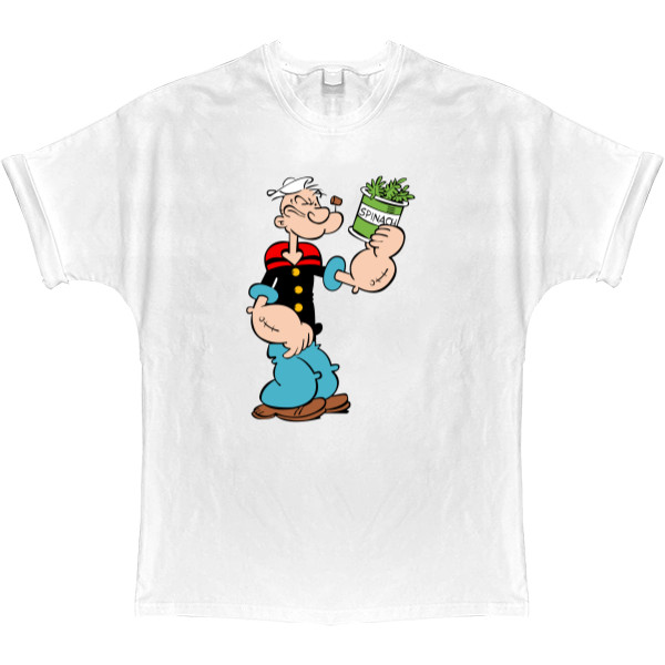 T-shirt Oversize - Popeye 8 - Mfest