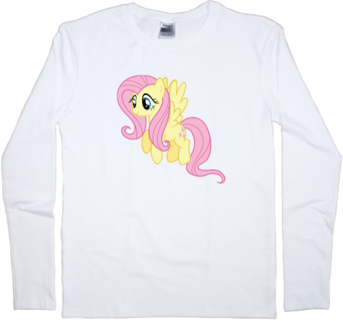 Kids' Longsleeve Shirt - Флаттершай - Mfest