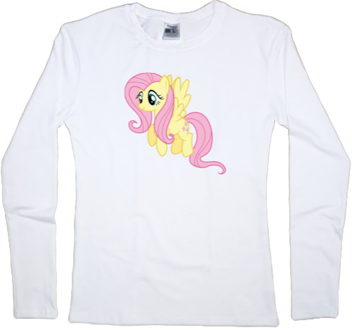 Women's Longsleeve Shirt - Флаттершай - Mfest