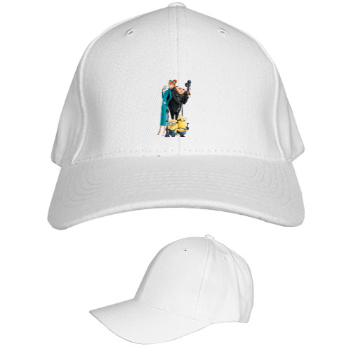 Kids' Baseball Cap 6-panel - Миньоны - Mfest