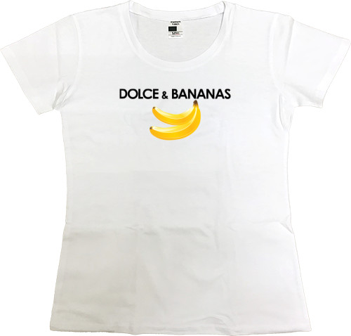 Футболка Премиум Женская - Dolce Banana - Mfest