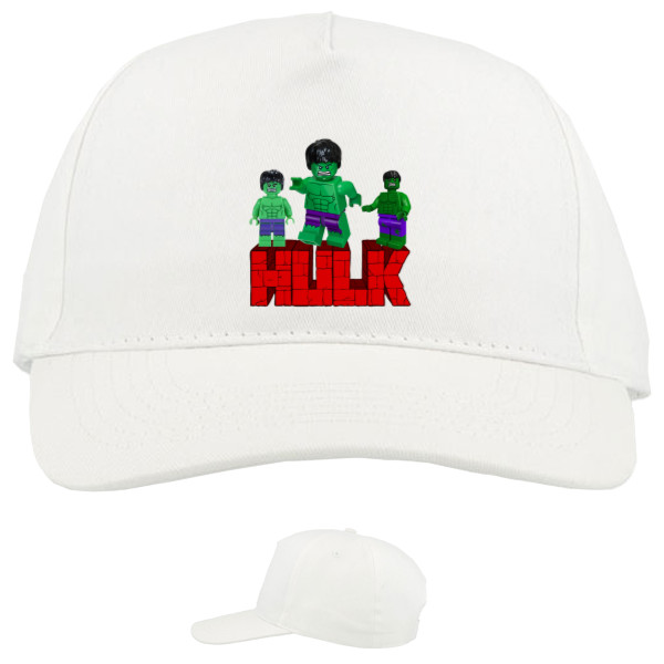 Baseball Caps - 5 panel - Lego superheroes hulk - Mfest