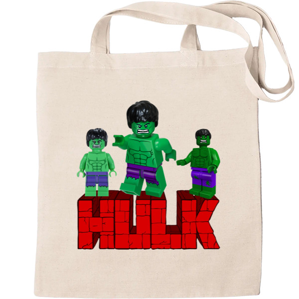 Tote Bag - Lego superheroes hulk - Mfest