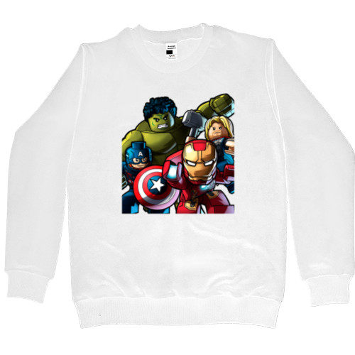 Men’s Premium Sweatshirt - Lego superheroes 21 - Mfest