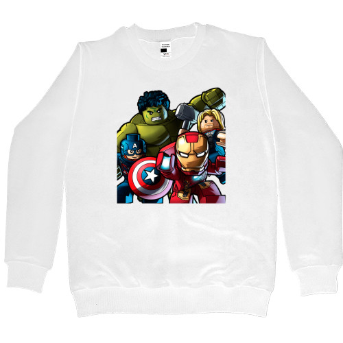 Women's Premium Sweatshirt - Lego superheroes 21 - Mfest