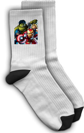 Socks - Lego superheroes 21 - Mfest