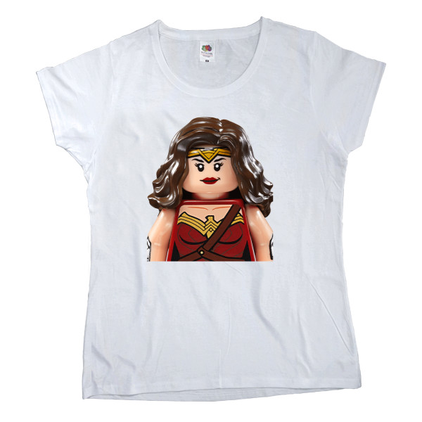 Women's T-shirt Fruit of the loom - Lego superheroes 18 - Mfest