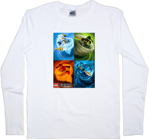 Men's Longsleeve Shirt - Lego Ninjago 6 - Mfest