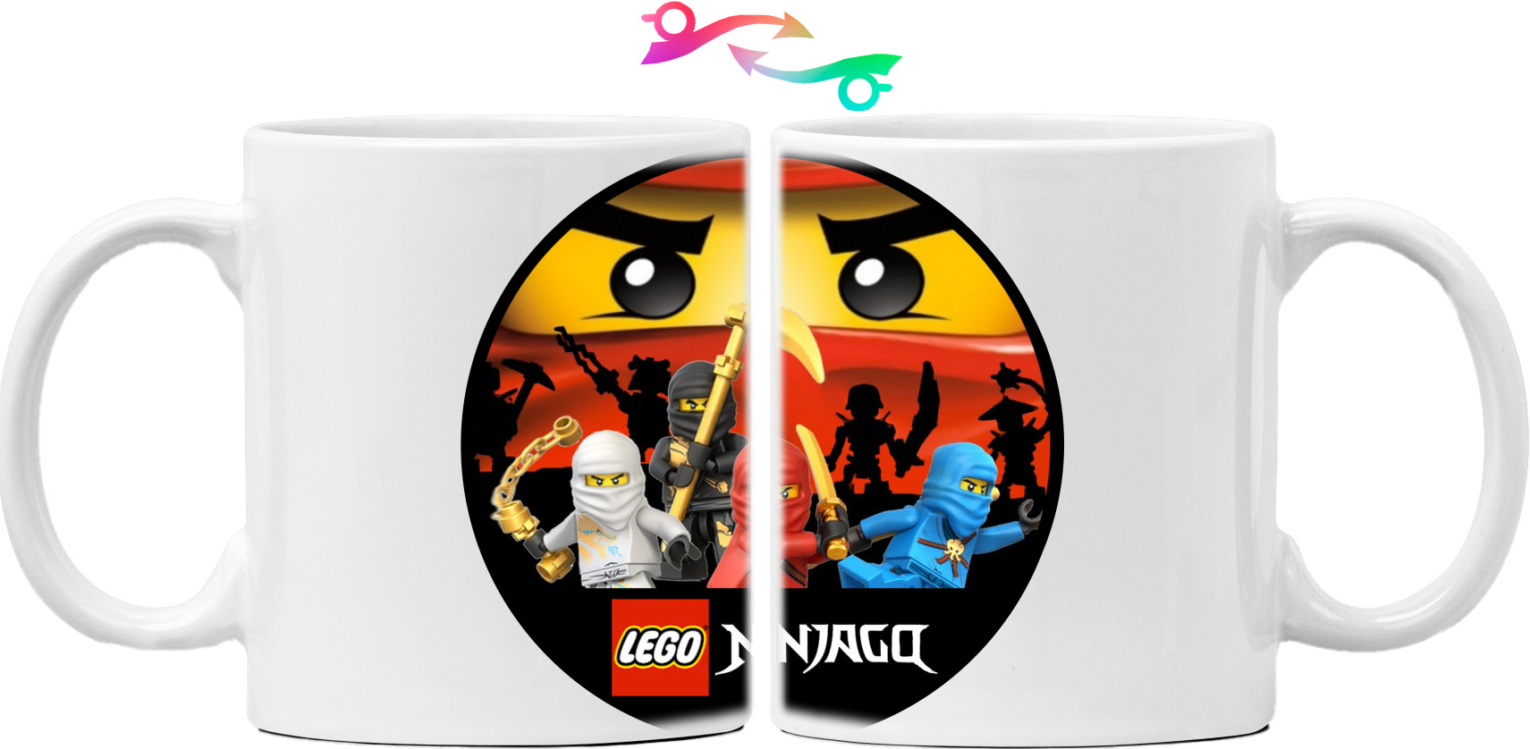 Кружка - Lego Ninjago 1 - Mfest