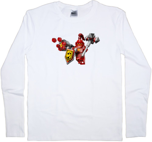 Men's Longsleeve Shirt - Lego nexo knights macy - Mfest