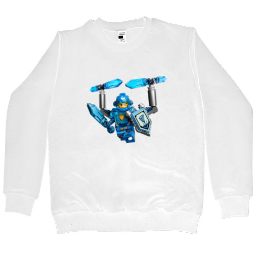 Men’s Premium Sweatshirt - Lego nexo knights clay - Mfest