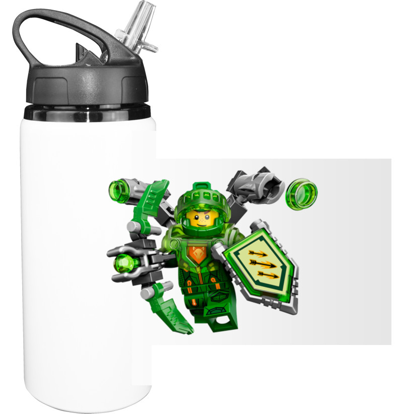 Sport Water Bottle - Lego nexo knights aaron - Mfest