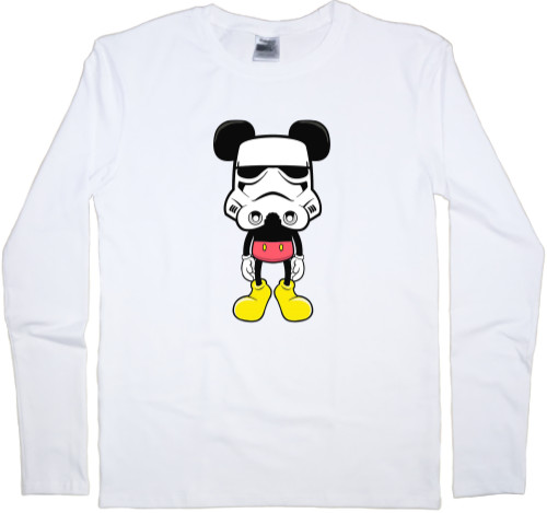 Men's Longsleeve Shirt - Mickey Mouse Штурмовик - Mfest