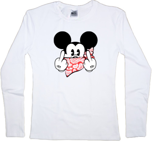 Women's Longsleeve Shirt - Mickey Mouse 4 - Mfest