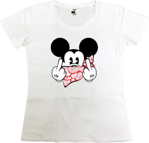 Women's Premium T-Shirt - Mickey Mouse 4 - Mfest