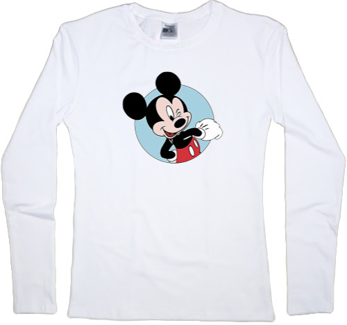 Women's Longsleeve Shirt - Mickey Mouse 2 - Mfest