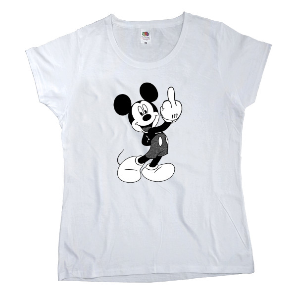 Women's T-shirt Fruit of the loom - Mickey Mouse 1 - Mfest