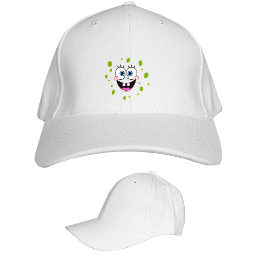 Kids' Baseball Cap 6-panel - губка боб 4 - Mfest