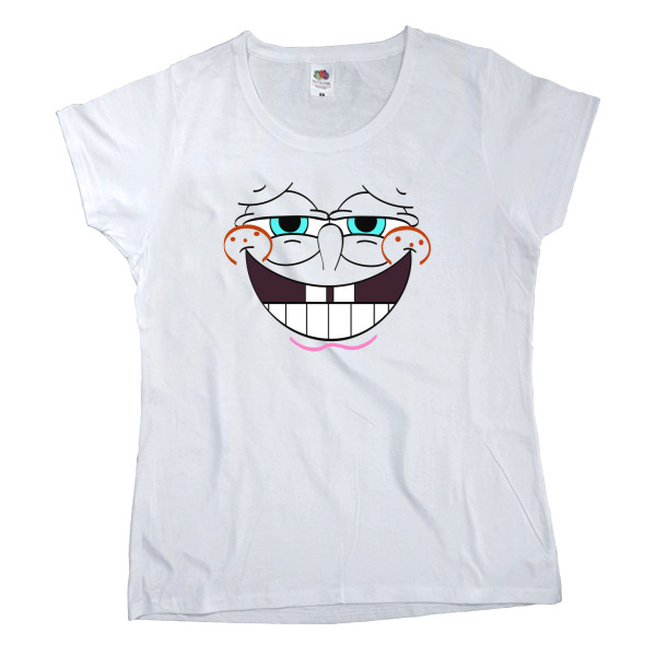 Women's T-shirt Fruit of the loom - Губка боб 2 - Mfest