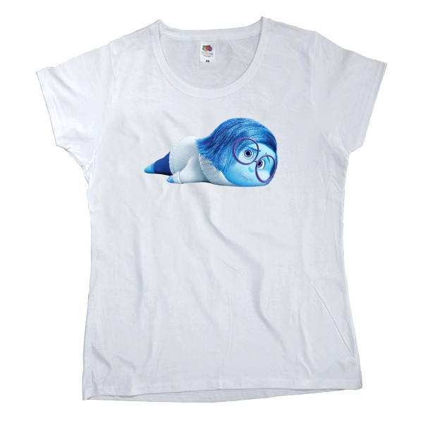 Women's T-shirt Fruit of the loom - Головоломка Печаль 3 - Mfest