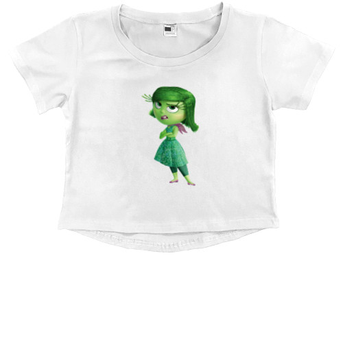 Kids' Premium Cropped T-Shirt - Головоломка Брезгливость 1 - Mfest