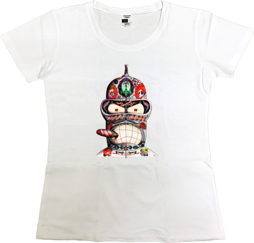 Women's Premium T-Shirt - Bender tatto - Mfest