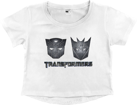 Women's Cropped Premium T-Shirt - Transformers 3 - Mfest