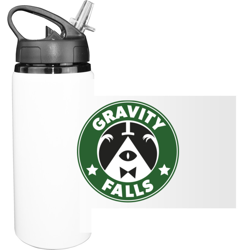 Sport Water Bottle - Gravity Falls Шифр Кофе - Mfest