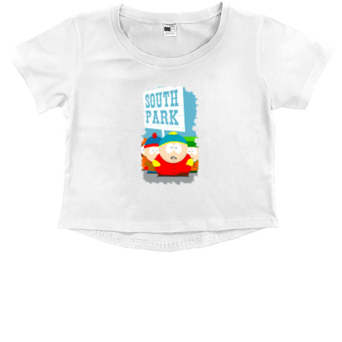 Kids' Premium Cropped T-Shirt - South Park 5 - Mfest