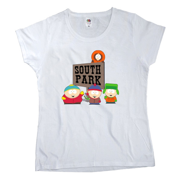 Women's T-shirt Fruit of the loom - South Park 4 - Mfest