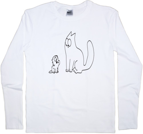 Kids' Longsleeve Shirt - Simons cat2 - Mfest