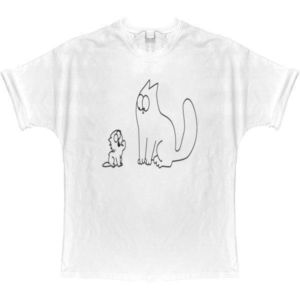 T-shirt Oversize - Simons cat2 - Mfest