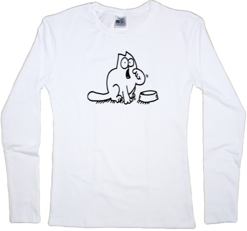 Women's Longsleeve Shirt - Simons cat 3 - Mfest