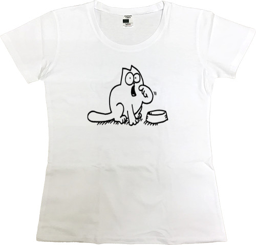 Women's Premium T-Shirt - Simons cat 3 - Mfest