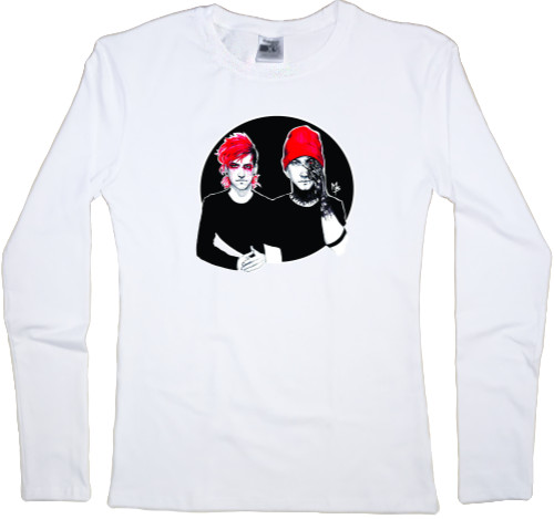 Women's Longsleeve Shirt - Twenty One Pilots Tyler_Josh - Mfest