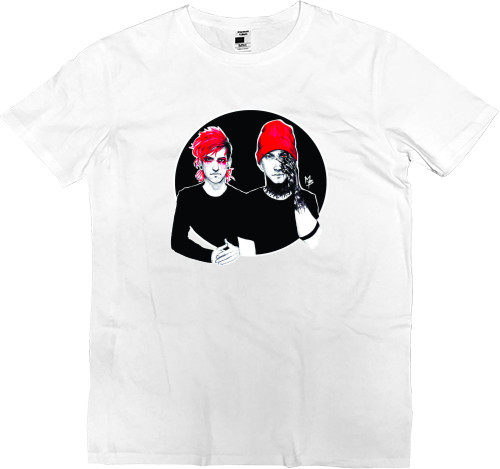 Men’s Premium T-Shirt - Twenty One Pilots Tyler_Josh - Mfest