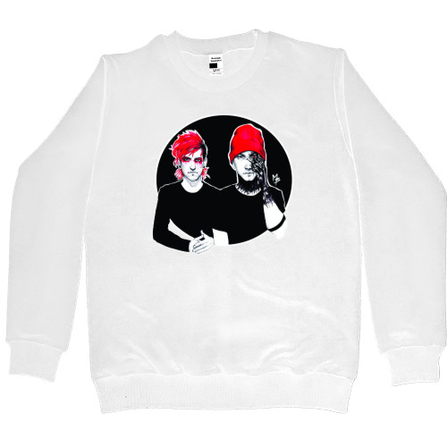 Women's Premium Sweatshirt - Twenty One Pilots Tyler_Josh - Mfest