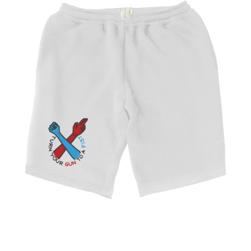 Men's Shorts - Twenty One Pilots Turn Your Gun Into A Fist - Mfest